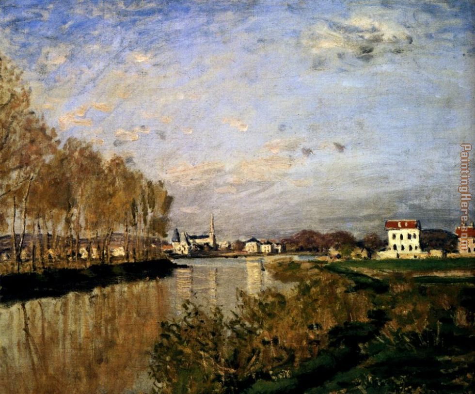 Claude Monet The Seine At Argenteuil